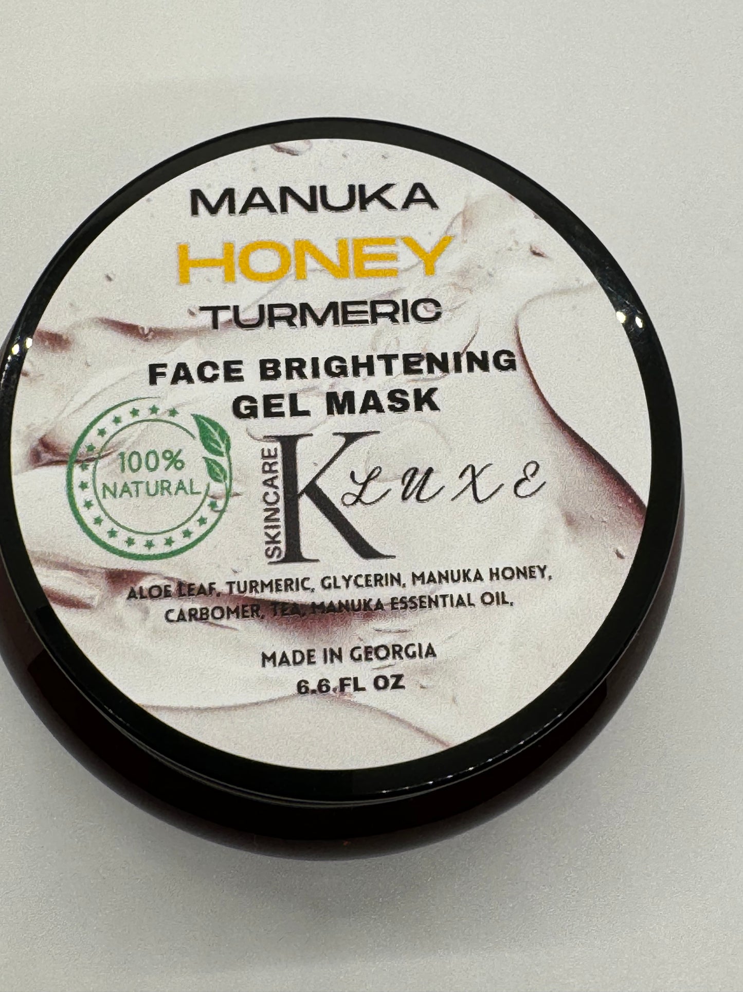 TURMERIC & MANUKA HONEY BRIGHTENING GEL MASK